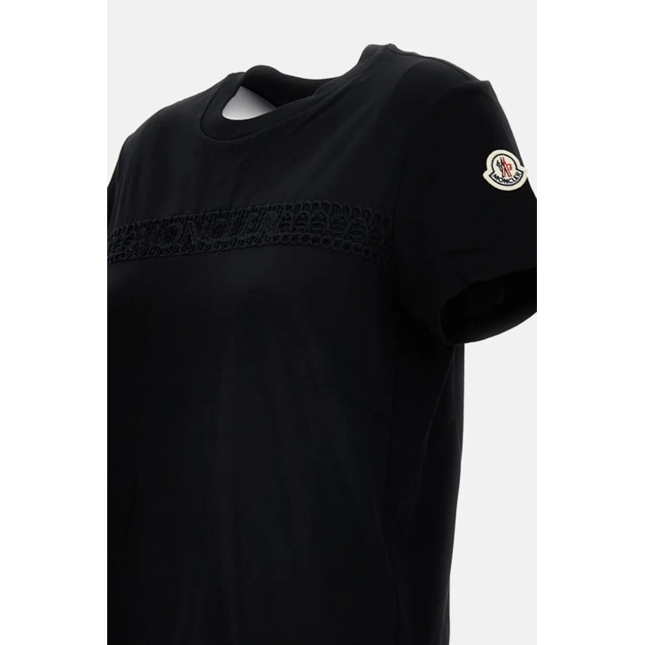 Tシャツ・カットソー Moncler Textured Band Crew-Neck T-Shirt Moncler Crewneck T-Shirt in Cotton | Saks Fifth Avenue