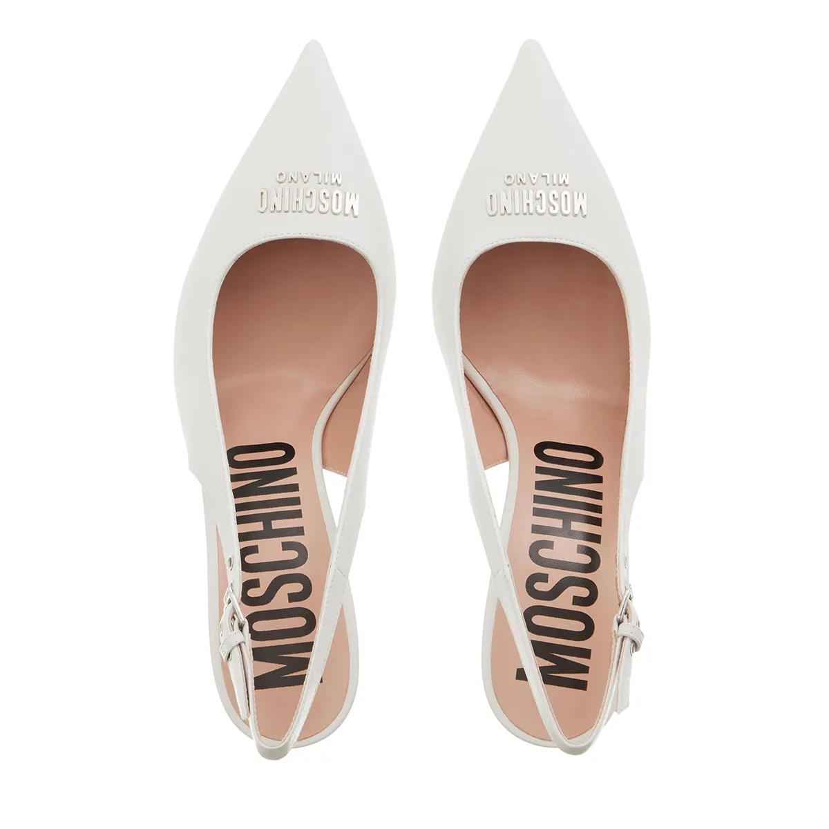 Thumbnail - Moschino Pumps & High Heels - Moschino Plate - Gr. 39 (EU) - in Weiß - für Damen