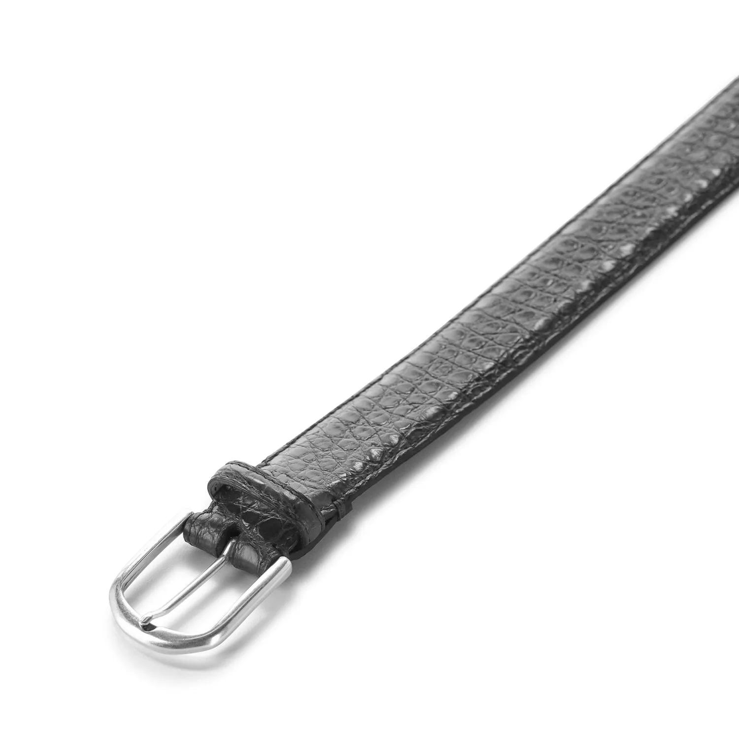 Thumbnail - Fausto Colato Gürtel - Gürtel aus Krokodilleder - Gr. 105 - in Braun - für Damen