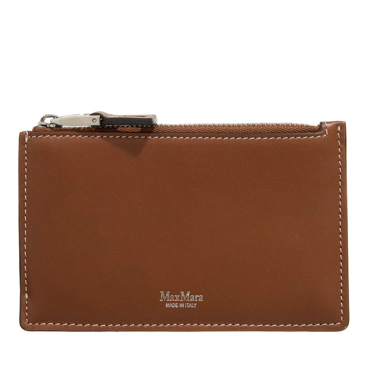 Max Mara Portemonnaie - Cardholder - Gr. unisize - in Braun - für Damen