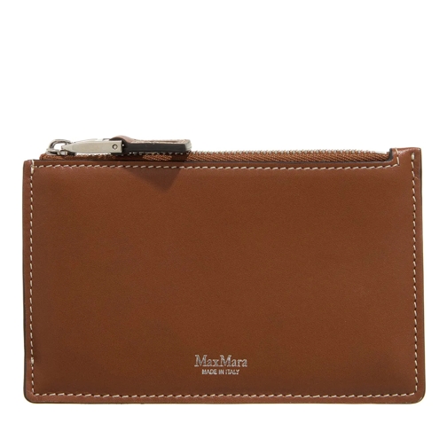 Max Mara Card Case Cardholder Ambra Marrone