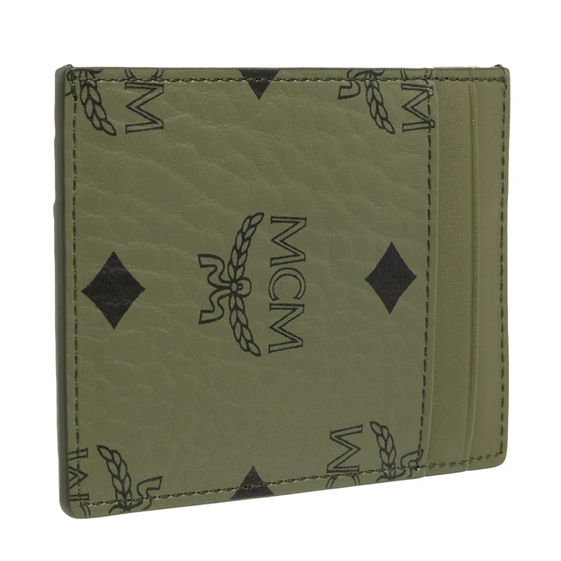 MCM Porte-cartes Aren Card Case Mini Khaki Moss(Image 3)