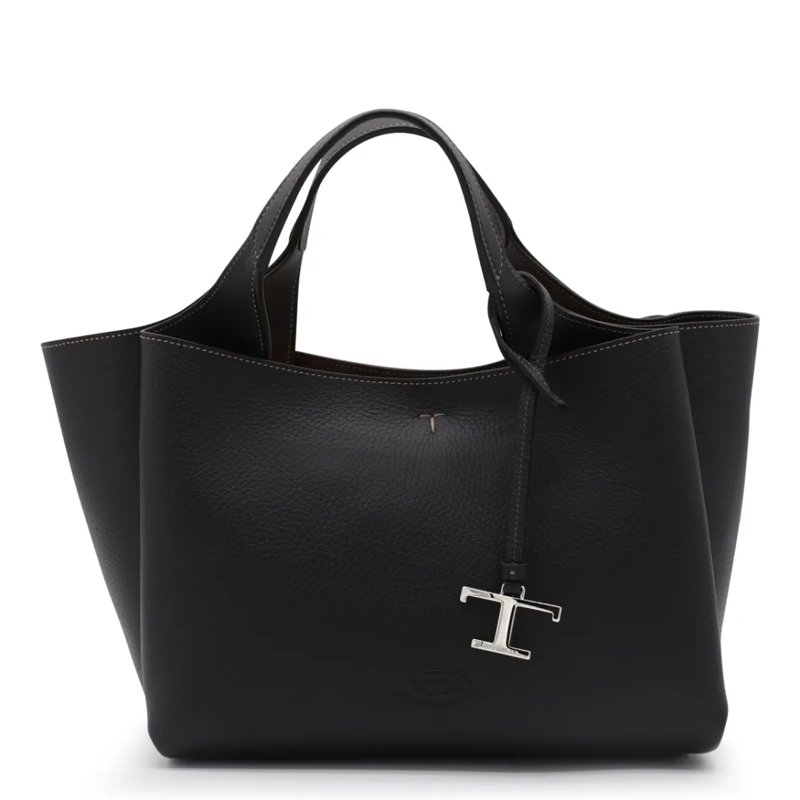 Tod's Tote Black Leather Totes Black