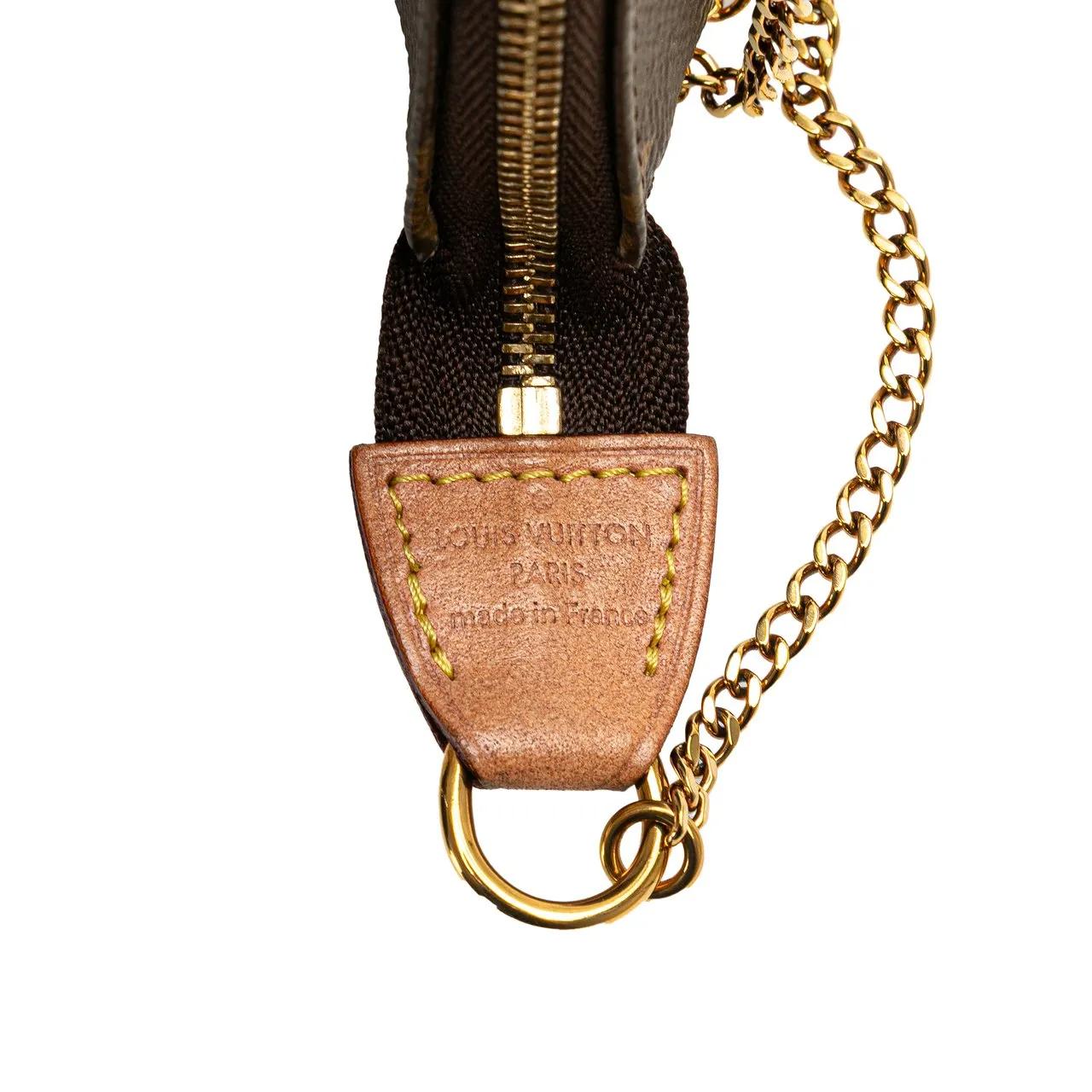 Thumbnail - Louis Vuitton Crossbody Bags - Monogram Mini Pochette Accessoires - Gr. unisize - in Braun - für Damen