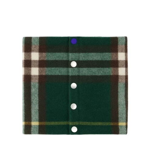 Burberry Mu Snood Scarf - Cashmere - Green Green Lichtgewicht Sjaal