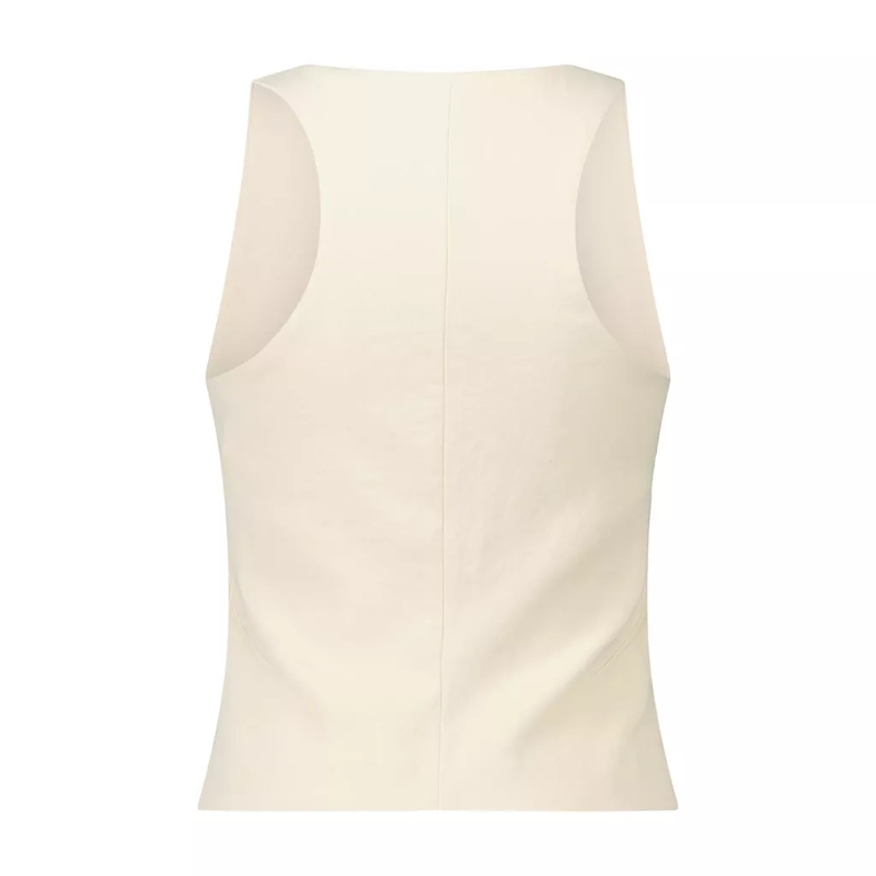 DRYKORN Crop-Top Kurz geschnittenes Top ATURA Beige(Image 3)