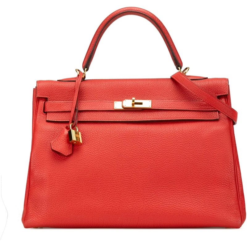 Hermès Tote Togo Kelly II Retourne 35 rot