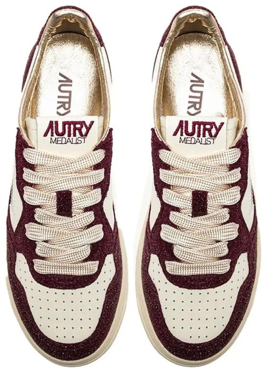 Thumbnail - Autry Low-Top Sneaker - Sneakers Whiteburgundy - Gr. 38 (EU) - in Bunt - für Damen