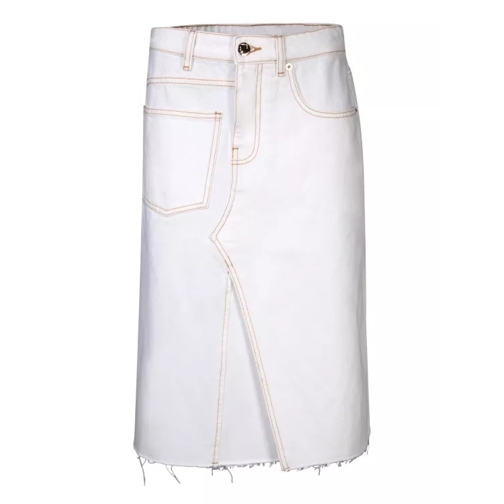 Tory Burch Cotton Skirt White 