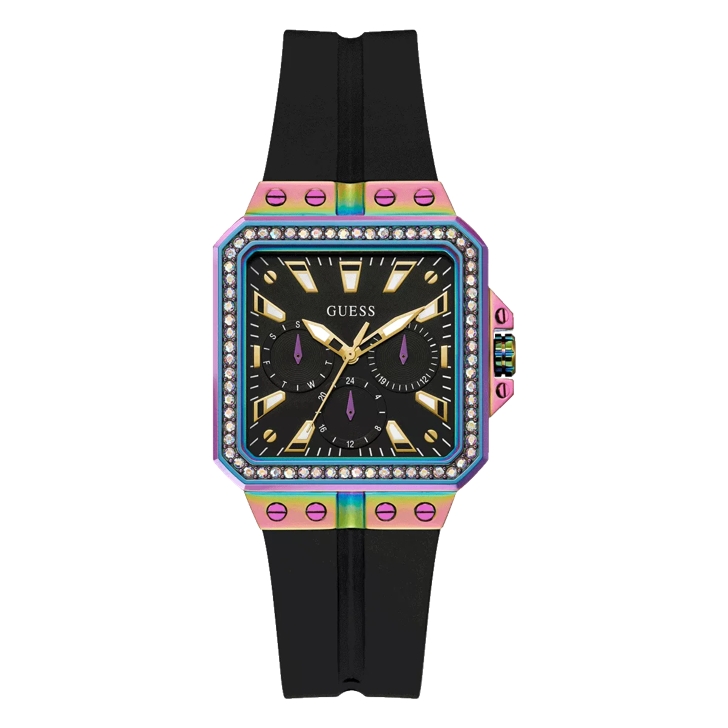 Iridescent best sale guess watch