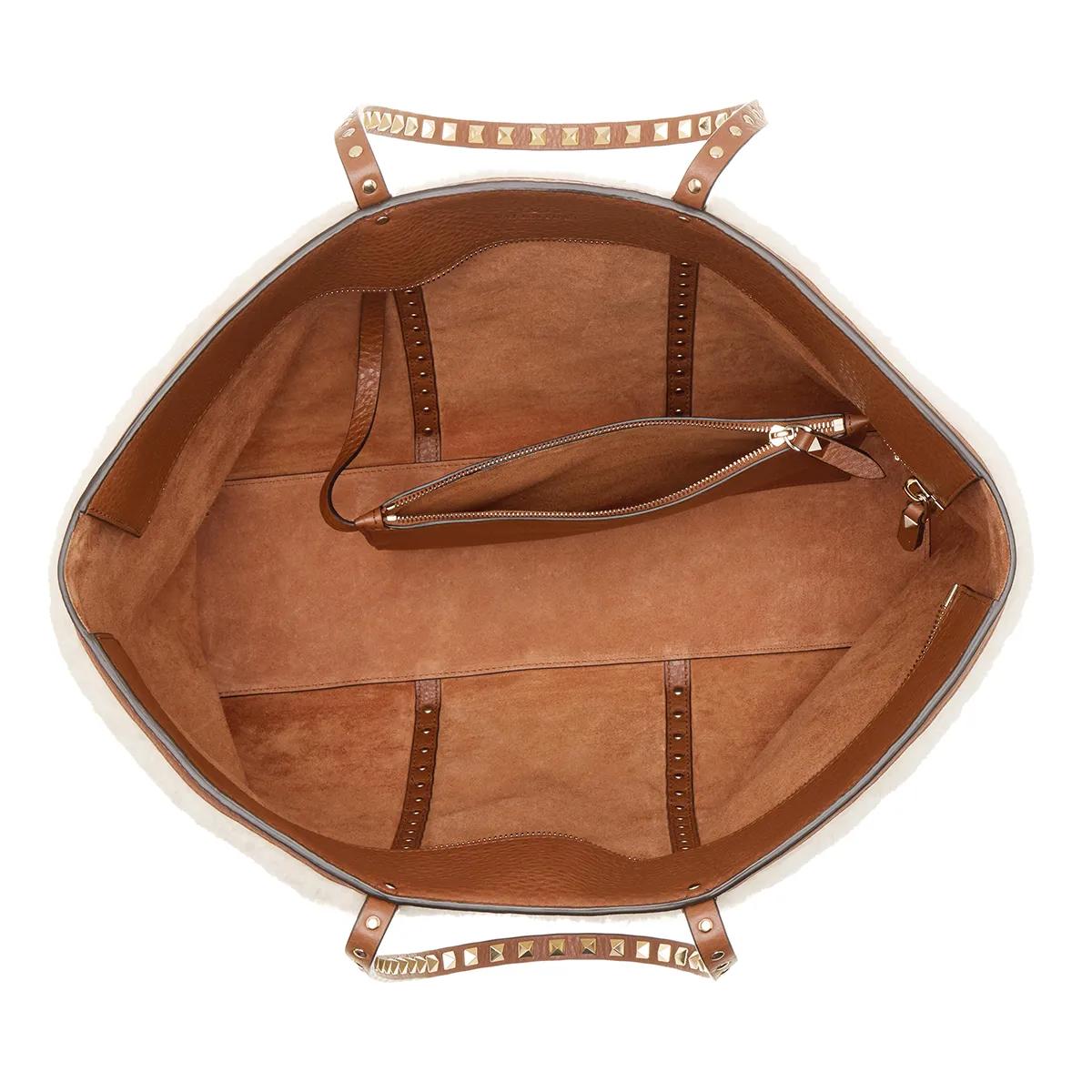 Valentino Garavani Hobo bags Rockstud Tote Bag in beige
