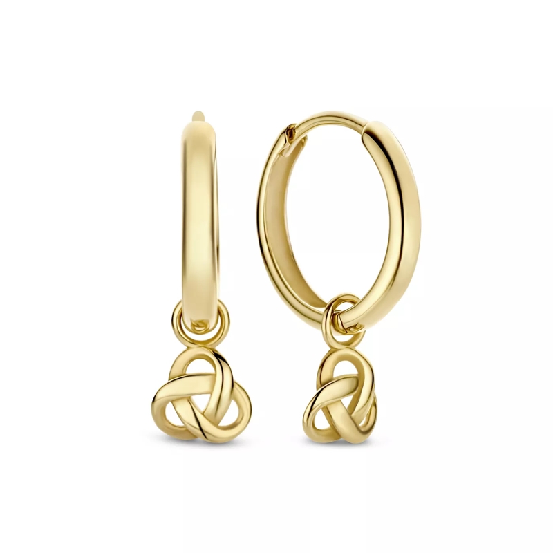 Isabel Bernard Créoles Rivoli Méline 585 Gold Ohrringe Gold