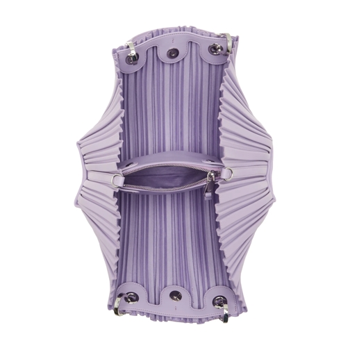 Emporio Armani Fourre-tout Shopping S Simil Nappa Plisse Wisteria (Image 5)
