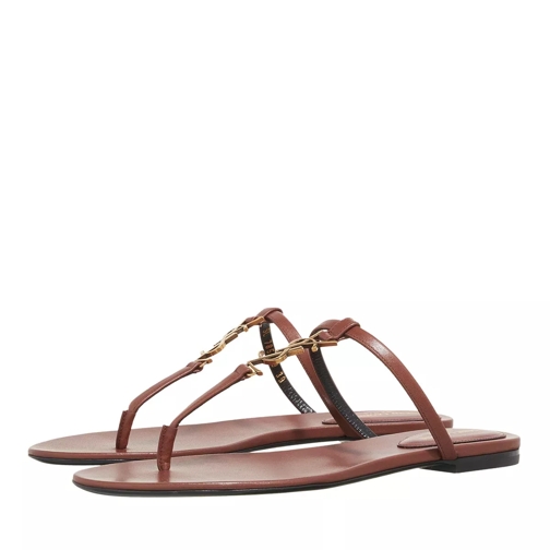 Saint Laurent Sandalen mehrfarbig Slipper