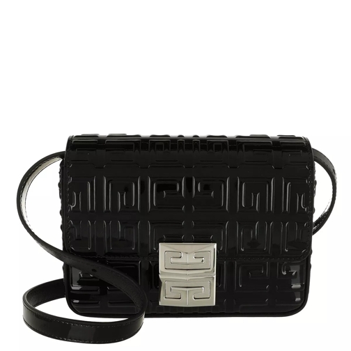 Givenchy Small 4G Motif Shoulder Bag Patent Leather Black Mini borsa
