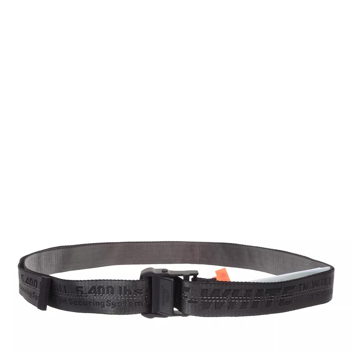 Ceinture off white shop blanche et noir