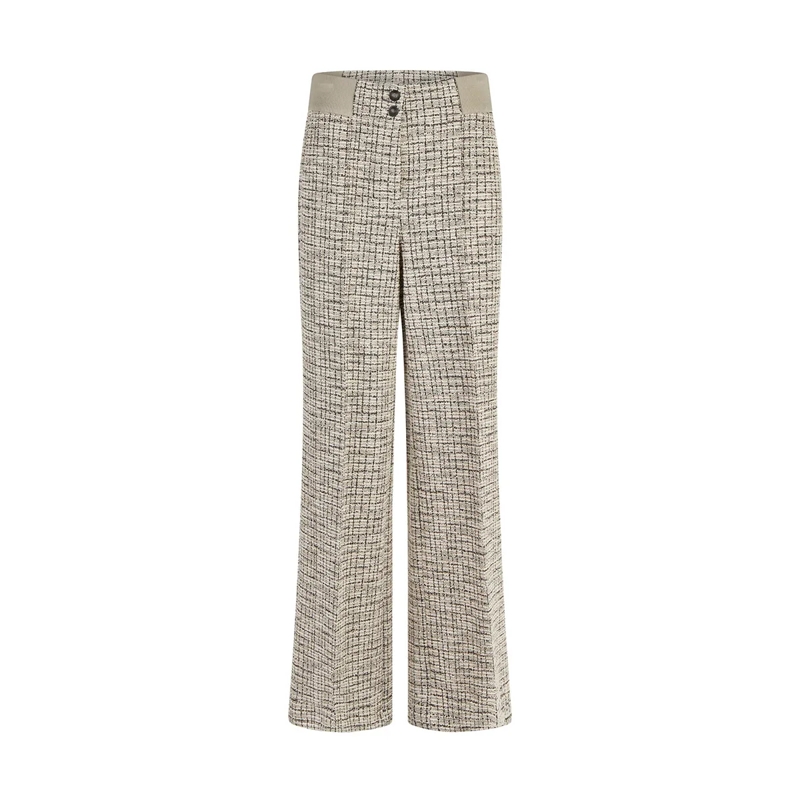 Marc Aurel Hose Hose- angesetzter Bund- Eingrifftaschen- weite beige