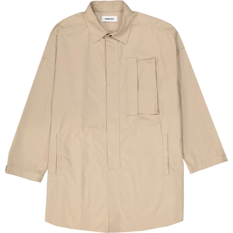 Ambush Legeres Oberteil Ambush Cotton Shirt beige