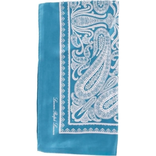 Ralph Lauren Wollschal Scarfs Blue blau