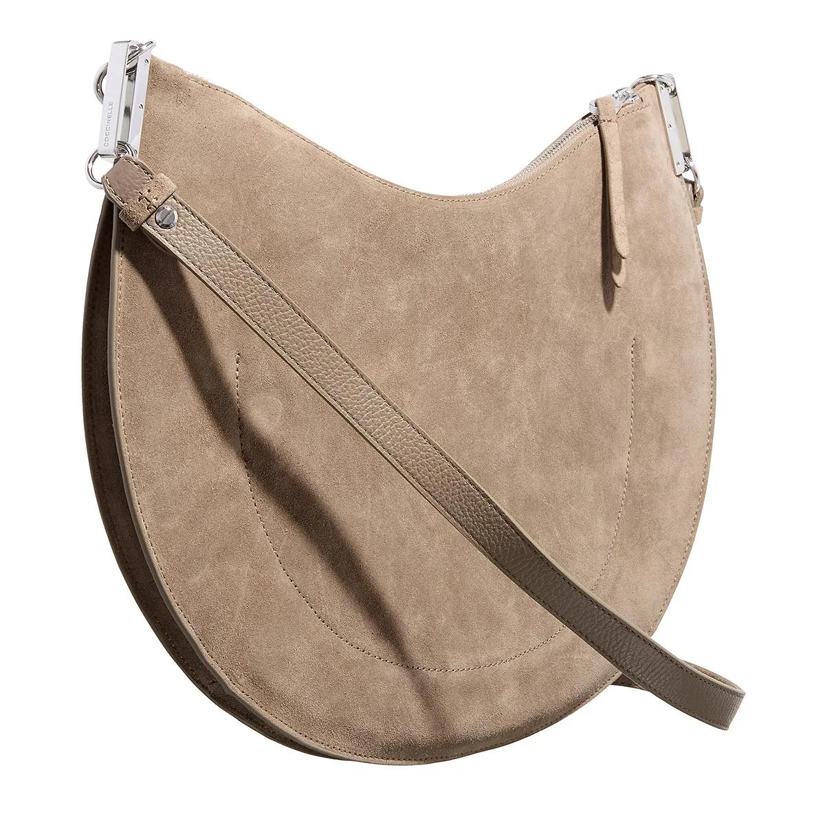 Coccinelle Crossbody bags sunup Suede in taupe