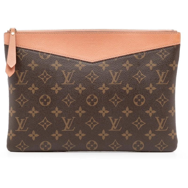 Louis Vuitton Clutch Monogram Daily Pouch braun