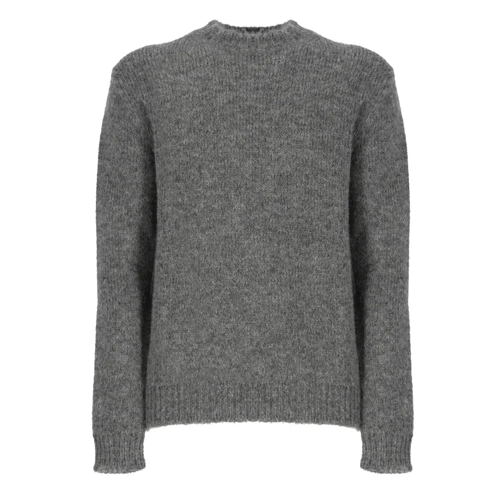 Jil Sander Alpaca Jumper Grey Trui