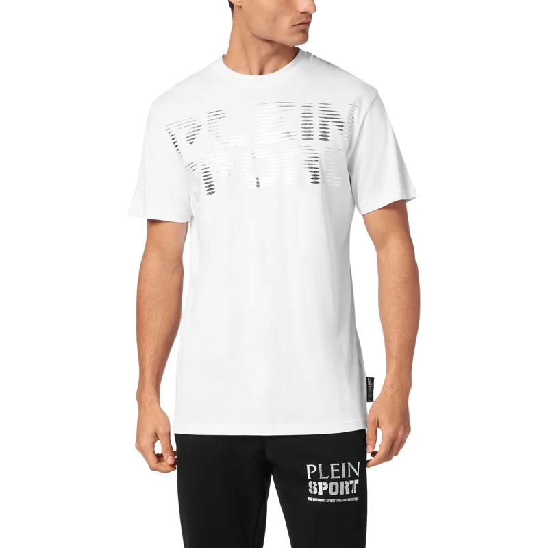 Plein Sport T-Shirt T-Shirt Rundhalsausschnitt weiss(Image 3)