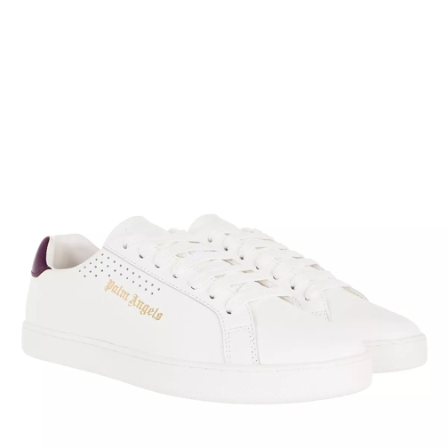 Palm Angels New Tennis Sneaker White Purple White Purple Low-Top Sneaker