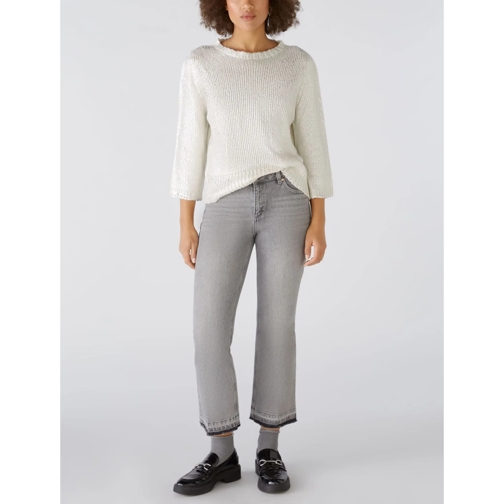 Oui  Pullover silber (Image 2)