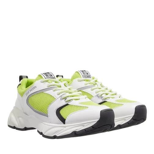 Steve Madden Standout Neon Lime Low-Top Sneaker