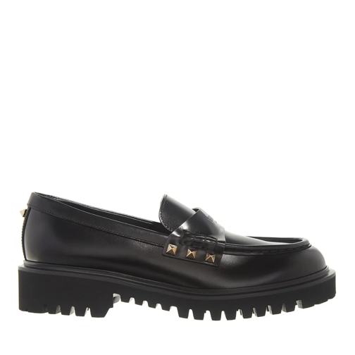 Valentino Garavani Loafer Loafer Rockstud Nero