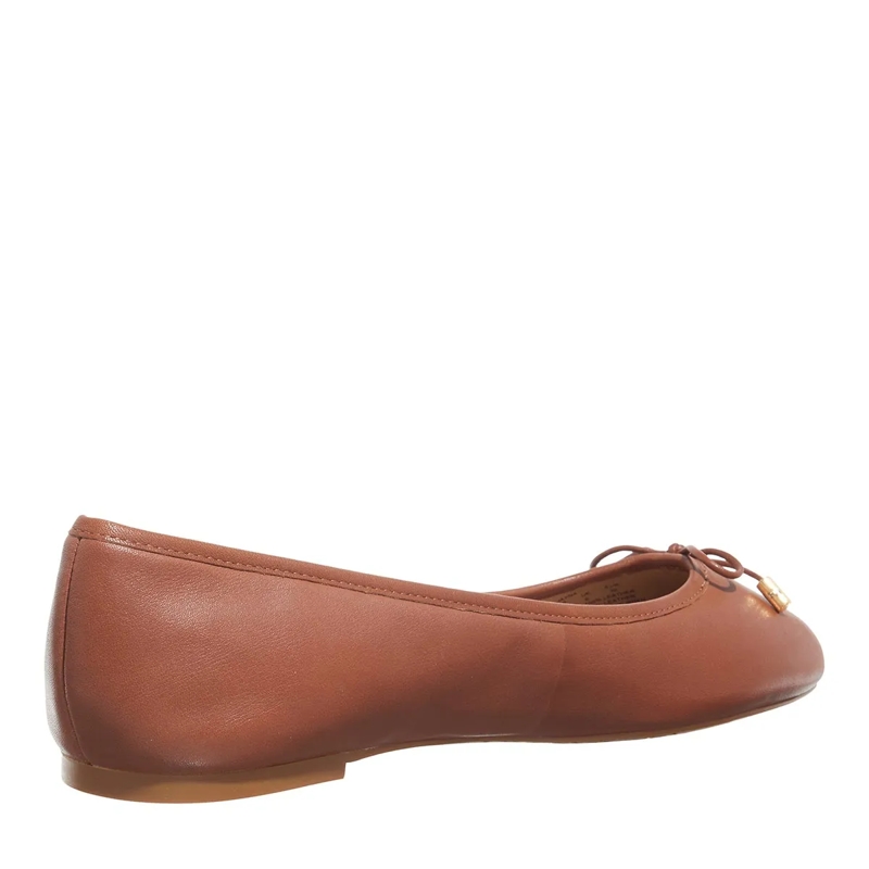 Lauren Ralph Lauren Ballerinas Jayna Flats Ballet Deep Saddle Tan(Image 8)