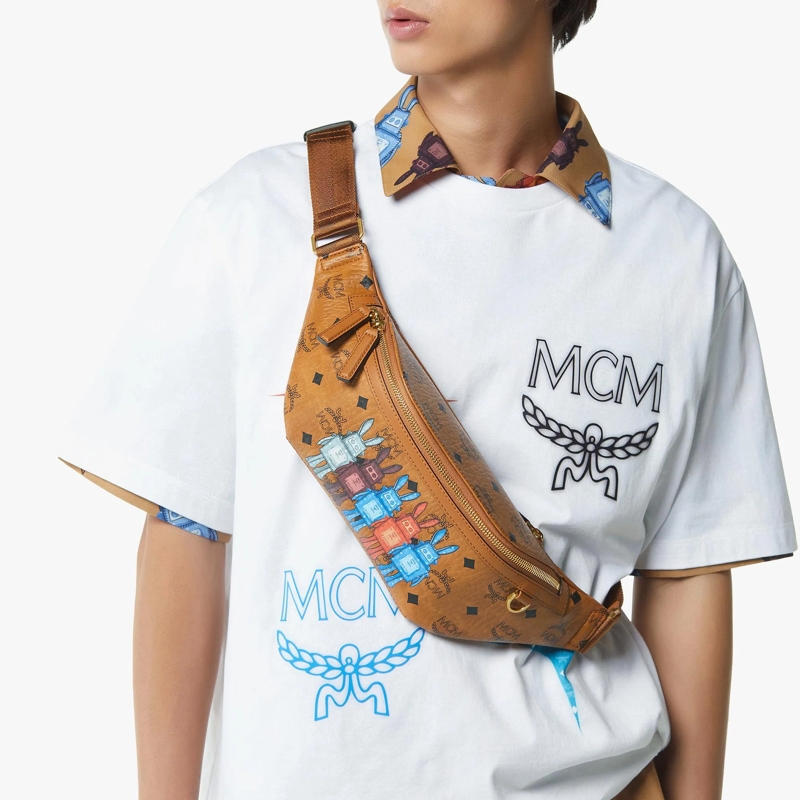 MCM Gürteltasche Fursten Vi Belt Bag Med Co Cognac(Image 4)