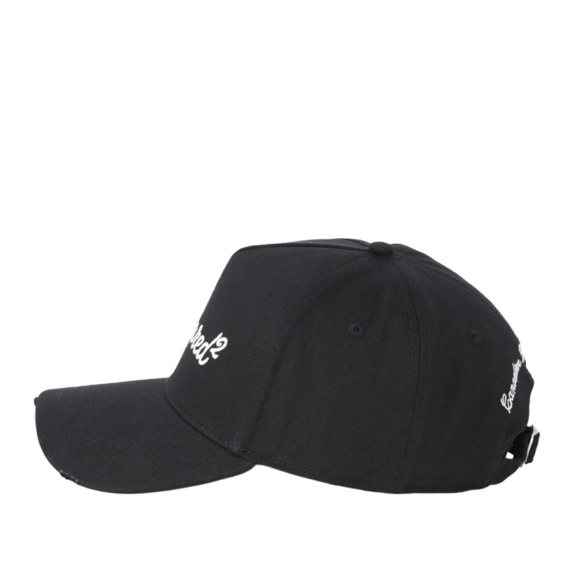 Dsquared2 Casquette de baseball Cap mit Schriftzug schwarz(Image 5)