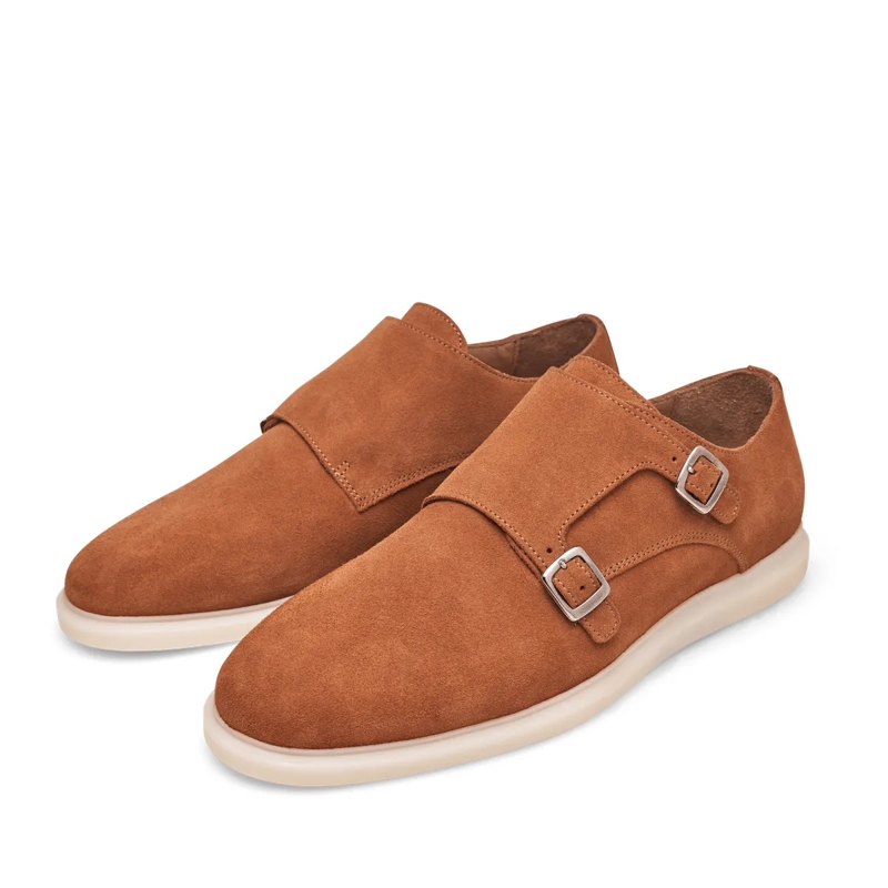 Henry Stevens Chaussures plates Schnallenschuh Elia DM1 mittel-braun(Image 2)