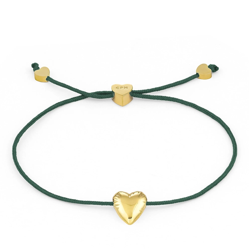 Copenhagen Armband Edelstahl Balloon Hearts grün