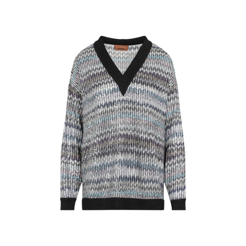 Missoni Pullover Multicolor Viscose Sweater Multicolor