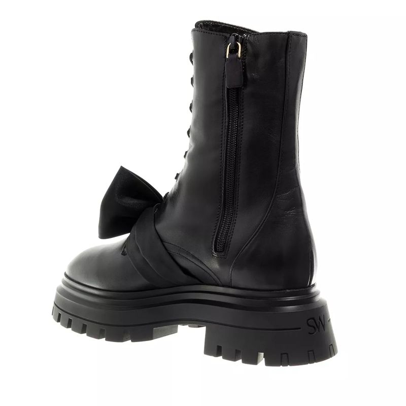 Stuart Weitzman Schnürstiefel Bedford Loveknot Bootie Black(Image 3)