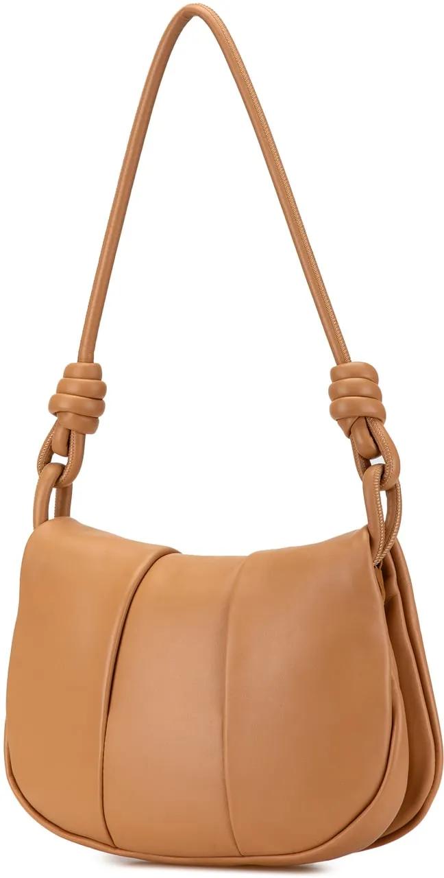 Loewe Hobo bags 2023 Leather Paseo Satchel in bruin