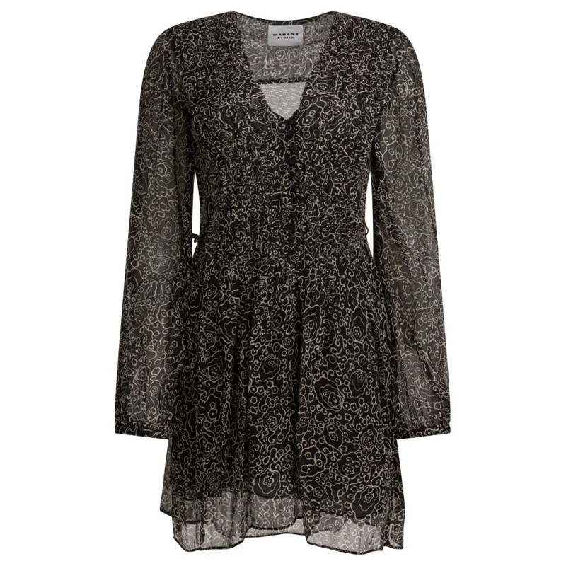 Etoile Isabel Marant Mini-jurk Loriena Short Dress Black