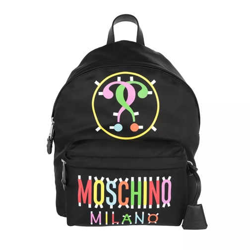 Moschino Nylon Backpack Black Rucksack