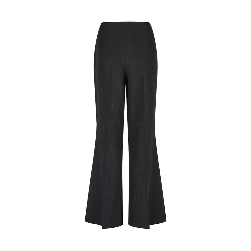 Marc Aurel Ausgestellte Jeans Hose mit weitem Bein schwarz(Image 5)