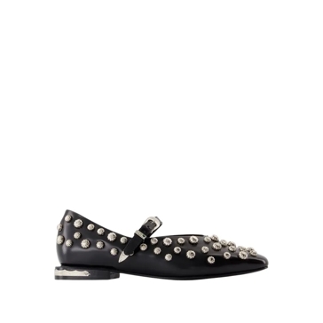 【関税込み】Aj1374 Ballerinas - Toga Pulla - Leather - Black Toga Pulla Aj1374 Ballerinas - Leather - Black Black | Ballerina