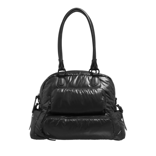 LES VISIONNAIRES Rena Pocket Black Shoulder Bag