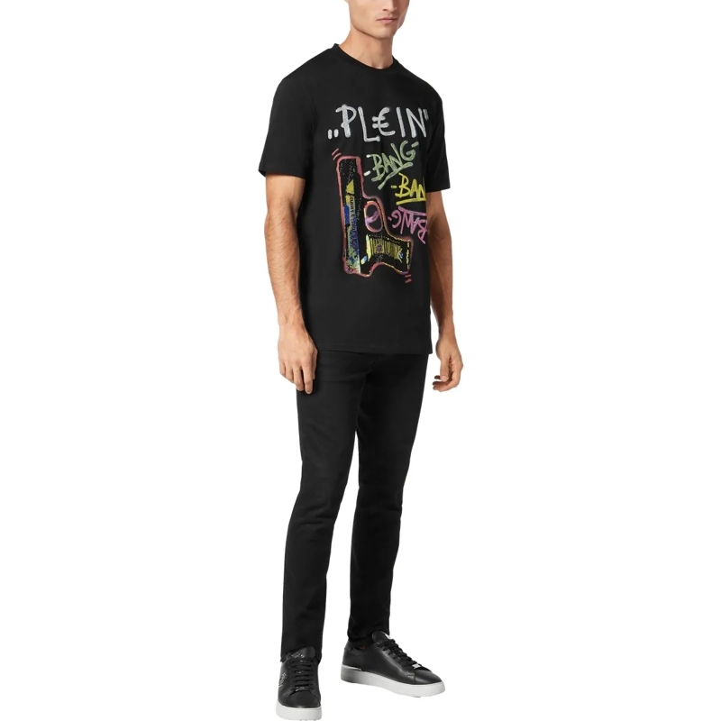 Philipp Plein T-Shirt T-Shirt Rundhalsausschnitt Ss schwarz(Image 4)