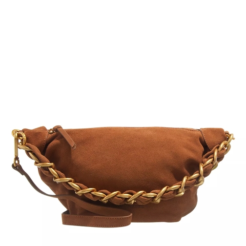 LES VISIONNAIRES Anouk Chain Golden Brown Schultertasche