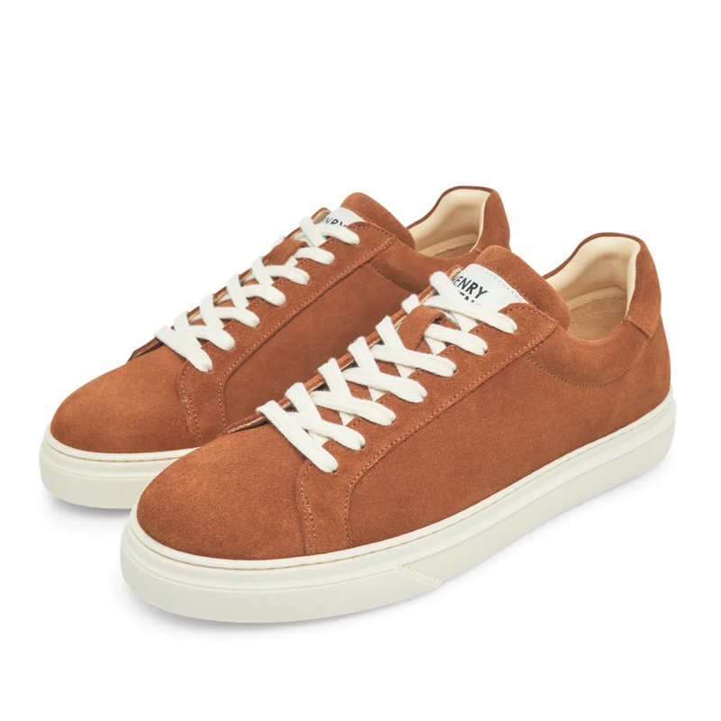 Henry Stevens Low-Top-Sneaker Sneaker Travis S1 mittel-braun(Image 3)