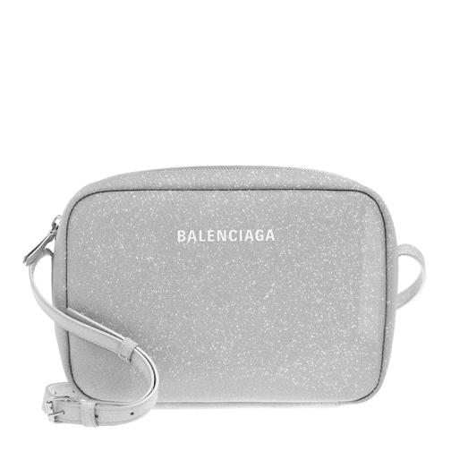 Balenciaga Everyday Tote Shoulder Bag Silver White Kameraväska