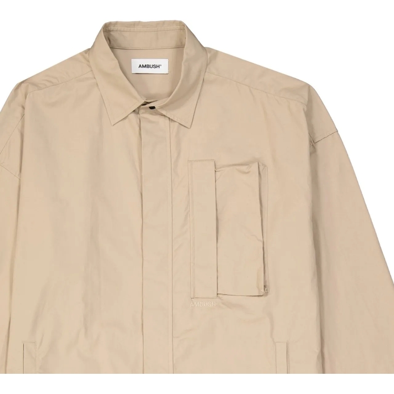 Ambush  Ambush Cotton Shirt beige(Image 3)