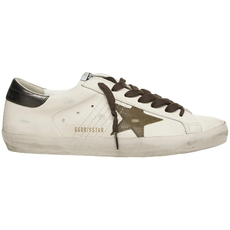 Golden Goose Low-Top-Sneaker Sneakers 'Super-Star' weiß